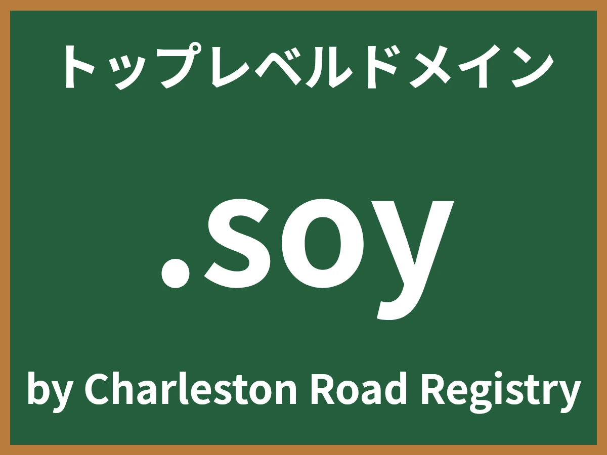 .soyとは
